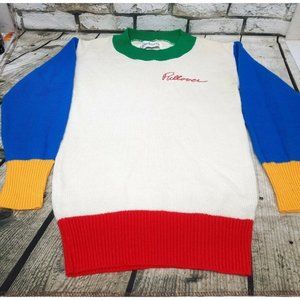 Vintage Garland Knitwear Colorful Pattern Sweater/Pullover. See Photos for Size.